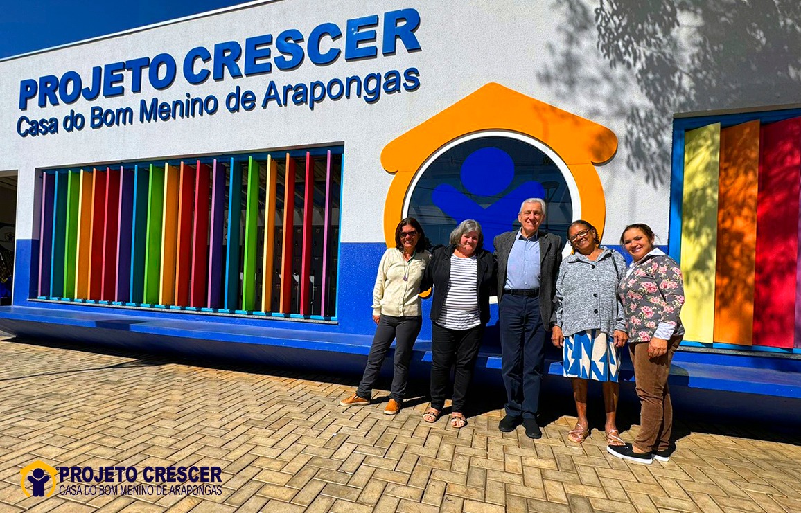 Projeto Crescer recebe a visita da Associação de Senhoras Voluntárias Santa Isabel.