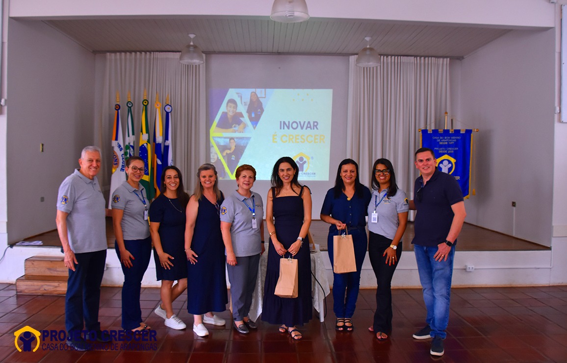 Projeto Crescer realiza com sucesso o "Inovar é Crescer", reunindo educadores e gestores.