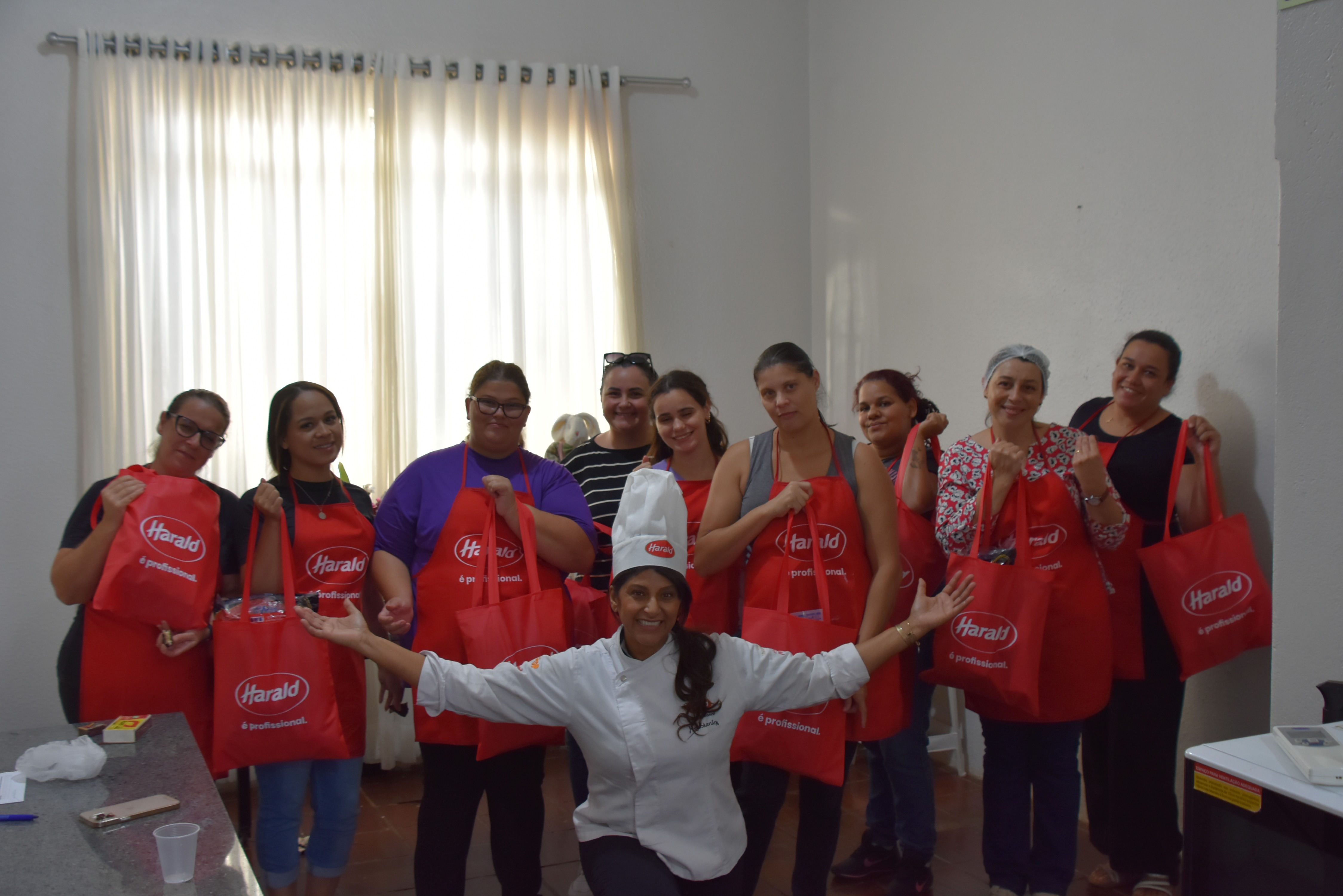 A última terça-feira foi dia de formar a 9ª turma do Curso de Chocolateria!