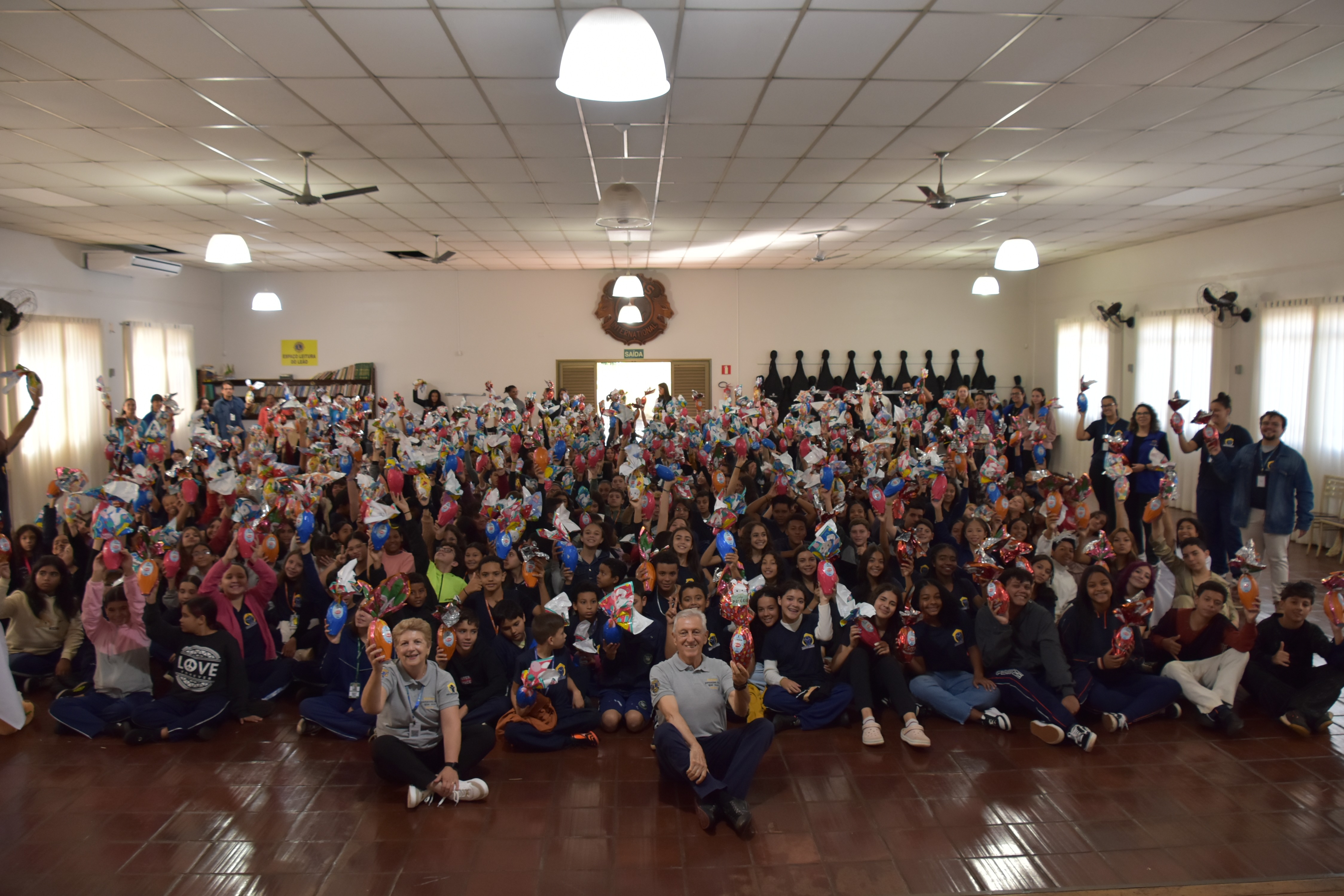 Dia de celebrar uma tradição anual aqui no Projeto Crescer I e II.