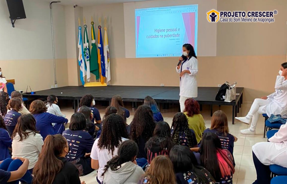 Palestra Higiene Pessoal e Cuidados na Puberdade