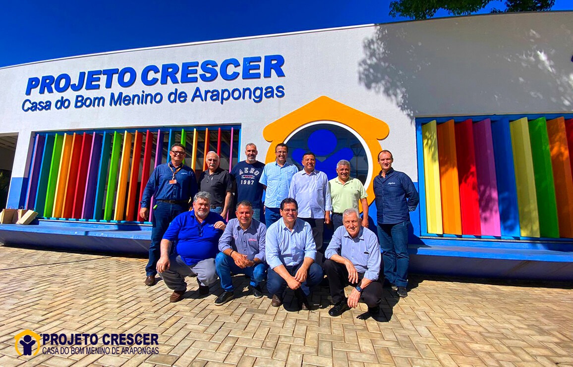 Projeto Crescer recebe a visita de 17 representantes de importantes empresas