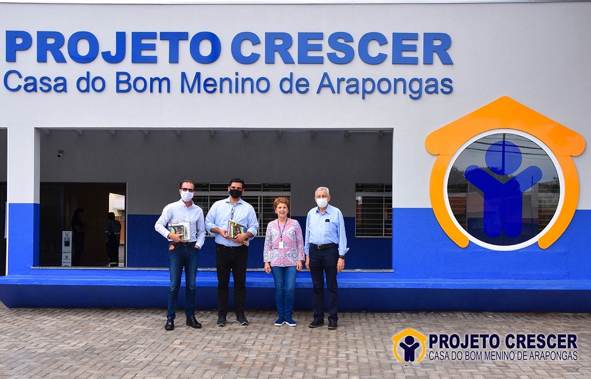 Projeto Crescer recebe representantes da Harald